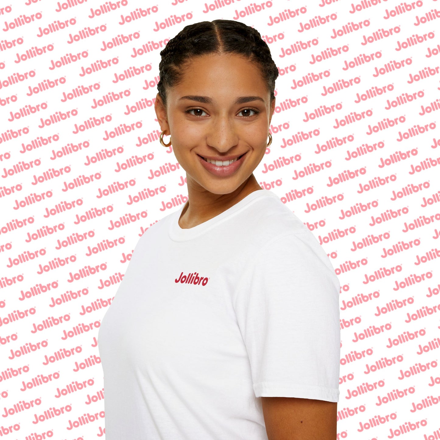 Unisex Jollibro Tee - White