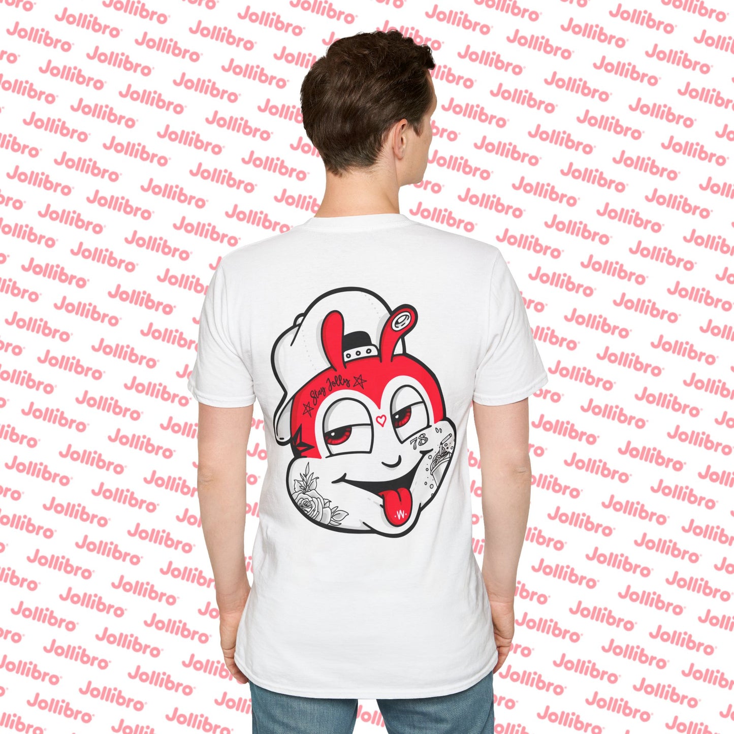 Unisex Jollibro Tee - White