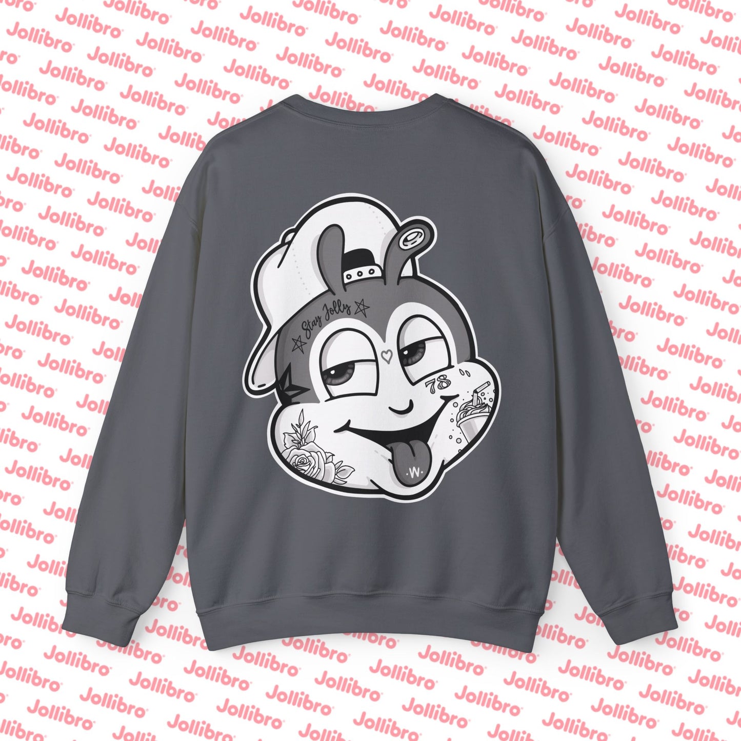 Jollibro Unisex Crewneck - Grey